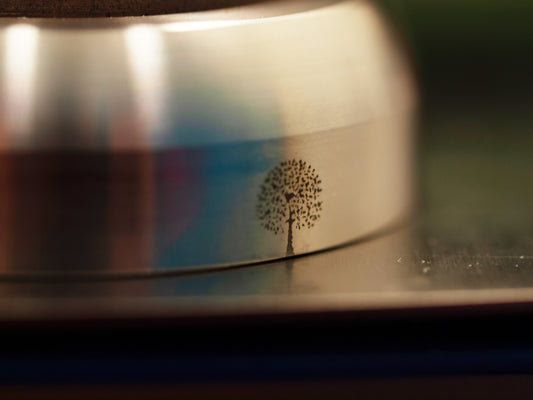 Handgefertigter Espresso-Tamper mit Betongriff – Personalisiert